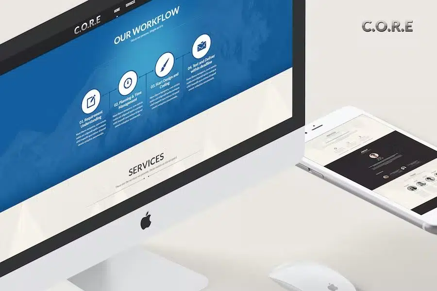 Core – OnePage HTML5