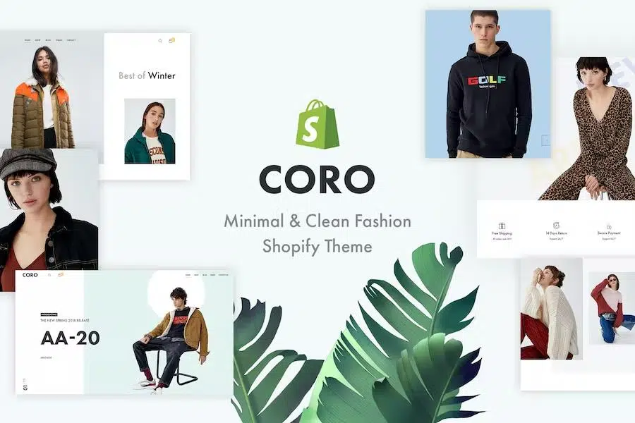 CORO – Minimal & Clean Fashion Shopify Theme