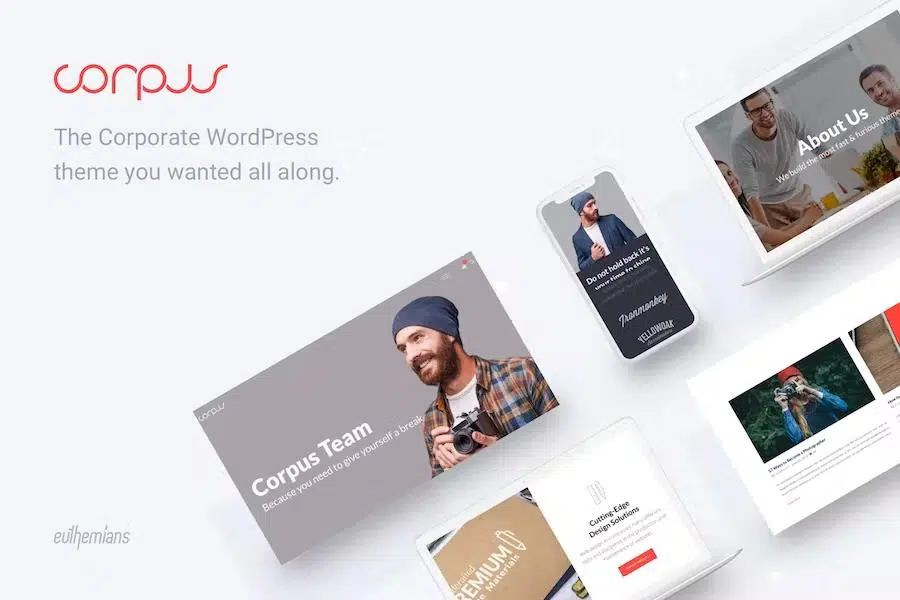 Corpus – Responsive Corporate WordPress Theme