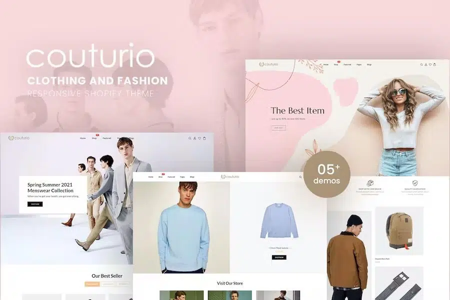 Couturio – Clothing & Fashion Responsive Shopify Theme