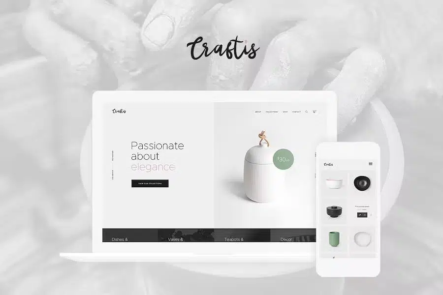 Craftis – Handmade, Handcraft & Artisan WordPress Theme for Creatives