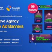 Creative, Startup Agency Banners HTML5 D41 – GWD