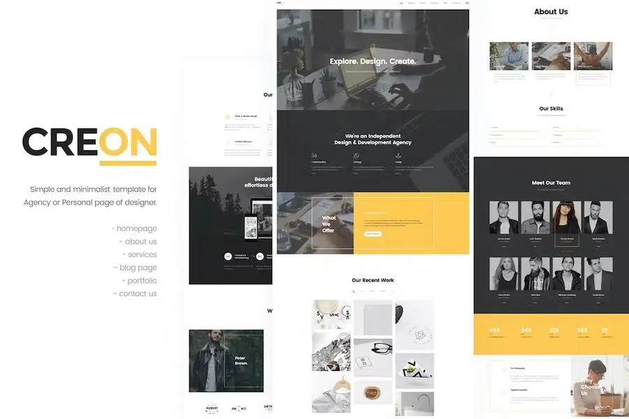 Creon – Business HTML Template