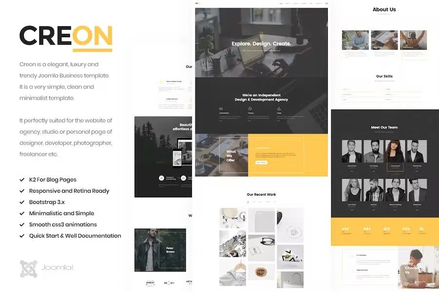 Creon – Business Joomla Template