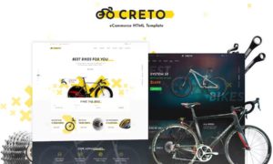 Creto – eCommerce HTML Template