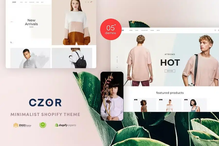 CZOR – Minimalist Shopify Theme