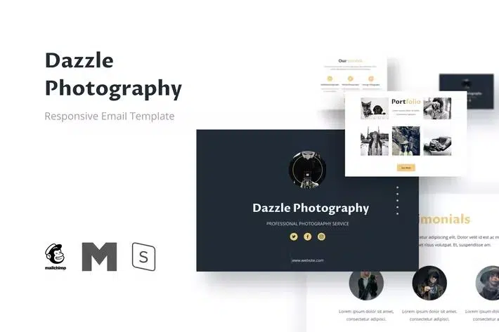 Dazzle – Photography Email Newsletter Template