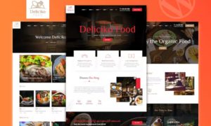 Deliciko – Restaurant WordPress Theme