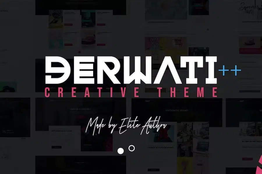 Derwati – Trendy & Creative Portfolio Theme