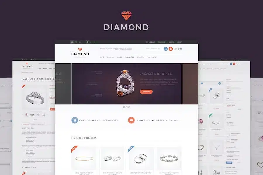 Diamond – Responsive OpenCart Theme