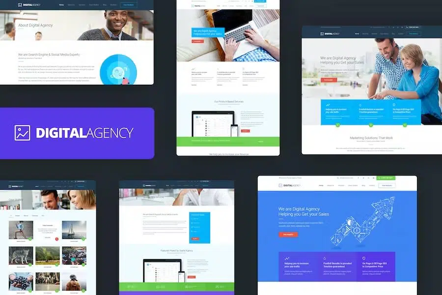 Digital Agency – SEO Marketing HTML Template