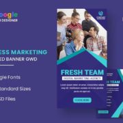 Digital Marketing Animated Banner GWD