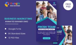 Digital Marketing Animated Banner GWD