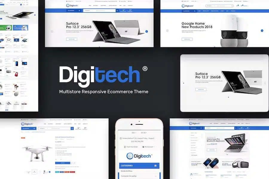 Digitech – Responsive Prestashop Theme