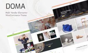 Doma – Multi Vendor Elementor WooCommerce Theme