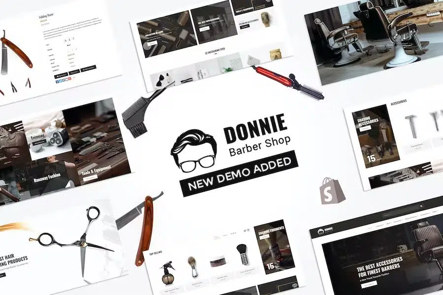 Donnie – Barber Shop Shopify Theme