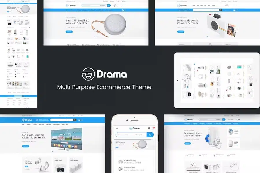 Drama – Responsive Prestashop Theme