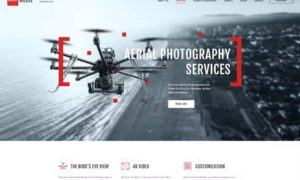 Drone Media – Aerial Photography & Videography WordPress Theme + Elementor