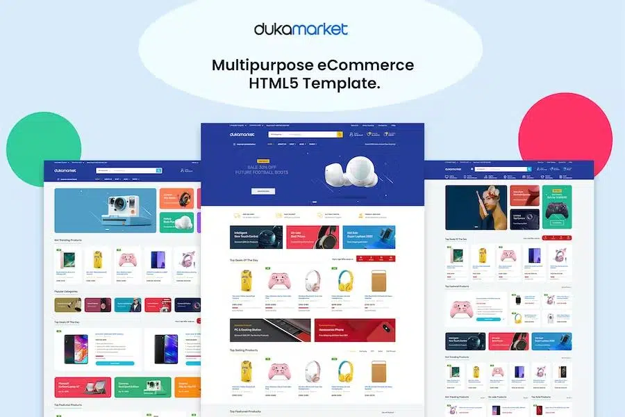 DukaMarket – Multipurpose eCommerce HTML5 Template