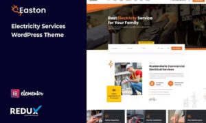 Easton – Electricity Services WordPress Theme