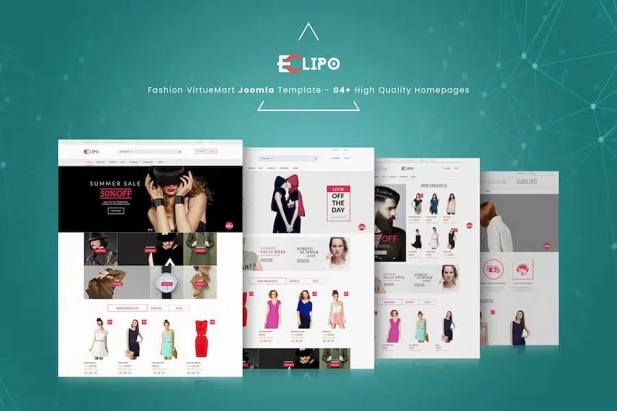 Vina Eclipo – Fashion VirtueMart Joomla Template