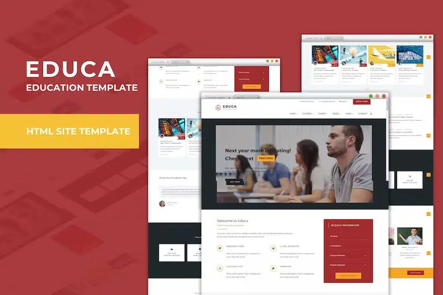 Educa – Education & Courses HTML Template