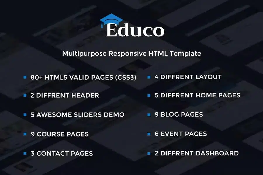 Education – eLearning Html Template