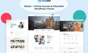 Eduker – Education WordPress Theme