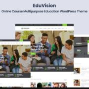 Eduvision – Online Course Multipurpose Education WordPress Theme