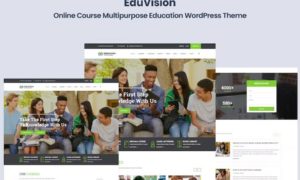 Eduvision – Online Course Multipurpose Education WordPress Theme