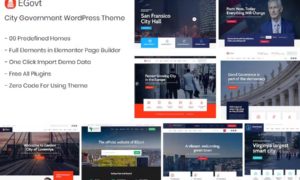 EGovt – City Government WordPress Theme