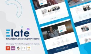 Elate – Financial Consulting WordPress Theme