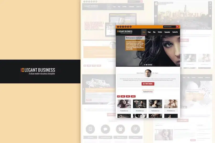 Elegant Business – Responsive HTML Template