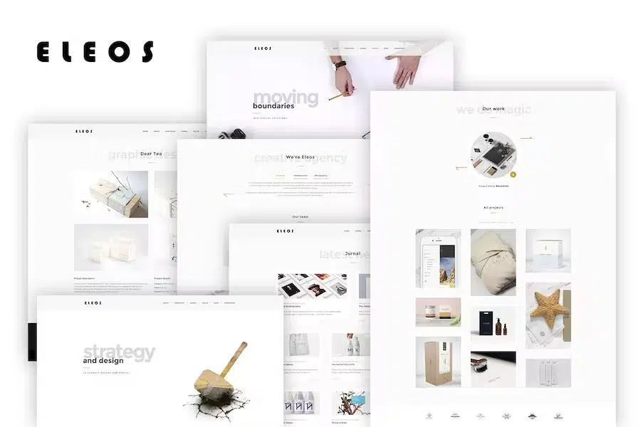 Eleos – One-Page Creative Template