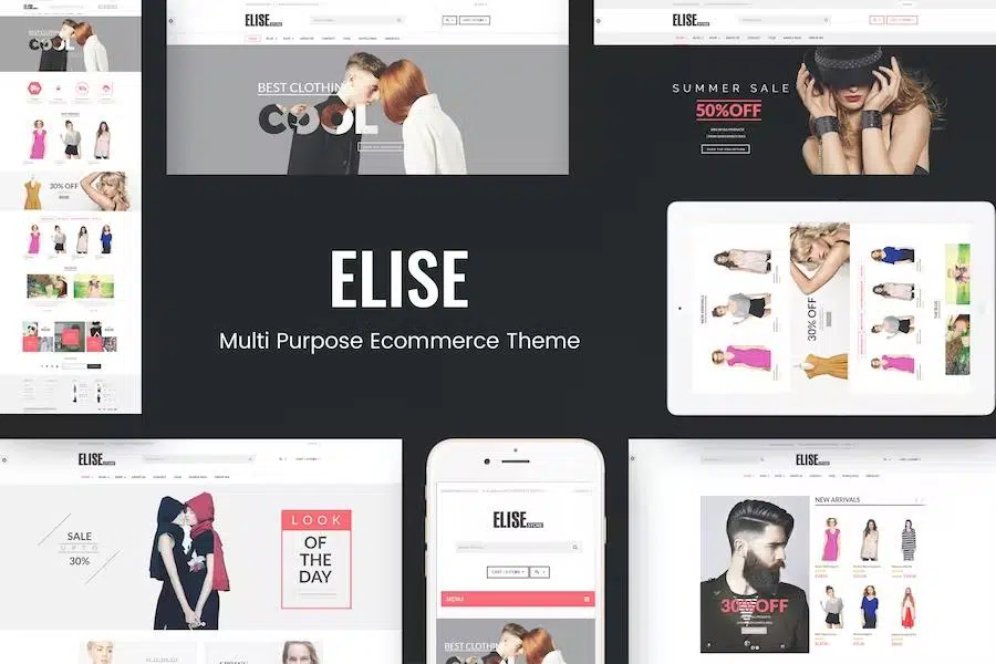 Elise – Fashion WooCommerce WordPress Theme