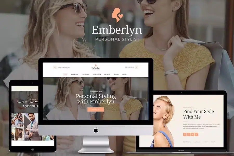 Emberlyn – Personal Stylist & Fashion Clothing WordPress Theme