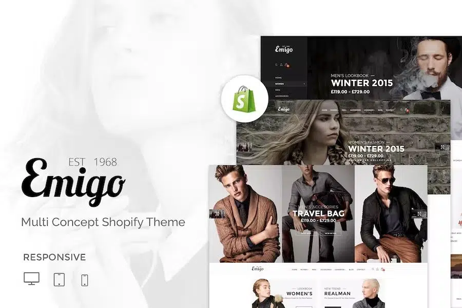 Emigo – Multi Concept Shopify Theme