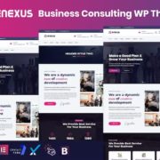 Enexus – Consulting Business Elementor WordPress Theme