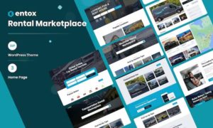 Entox – Rental Marketplace WordPress Theme