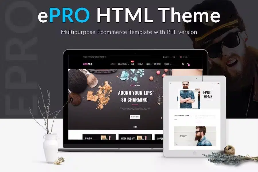 ePro – Multipurpose Ecommerce Template with RTL version