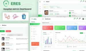 Eres – Laravel Hospital Admin Template