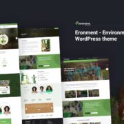 Eronment – Environmental WordPress theme