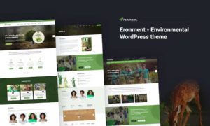 Eronment – Environmental WordPress theme