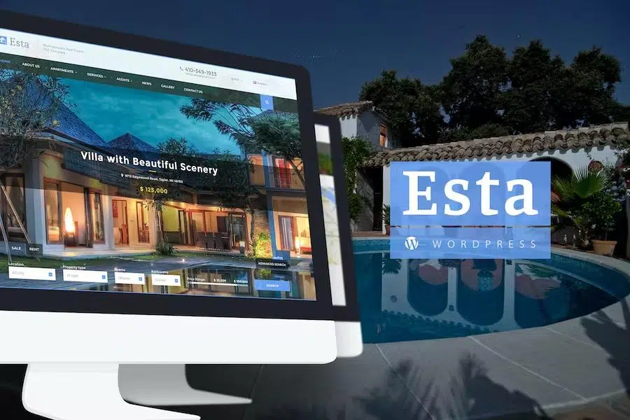 Esta – Responsive Real Estate Property Rent & Sale Company & Agent WordPress Theme