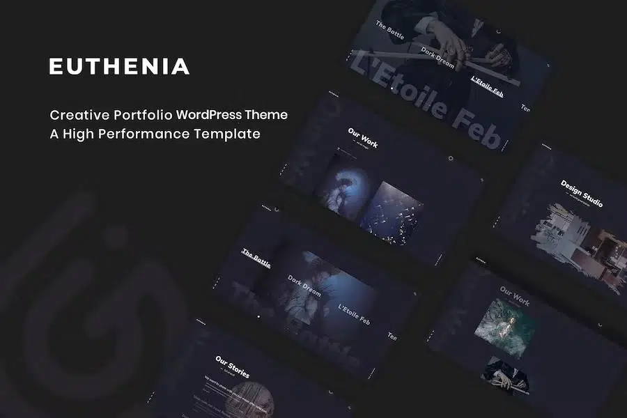 Euthenia – Creative Portfolio WordPress Theme