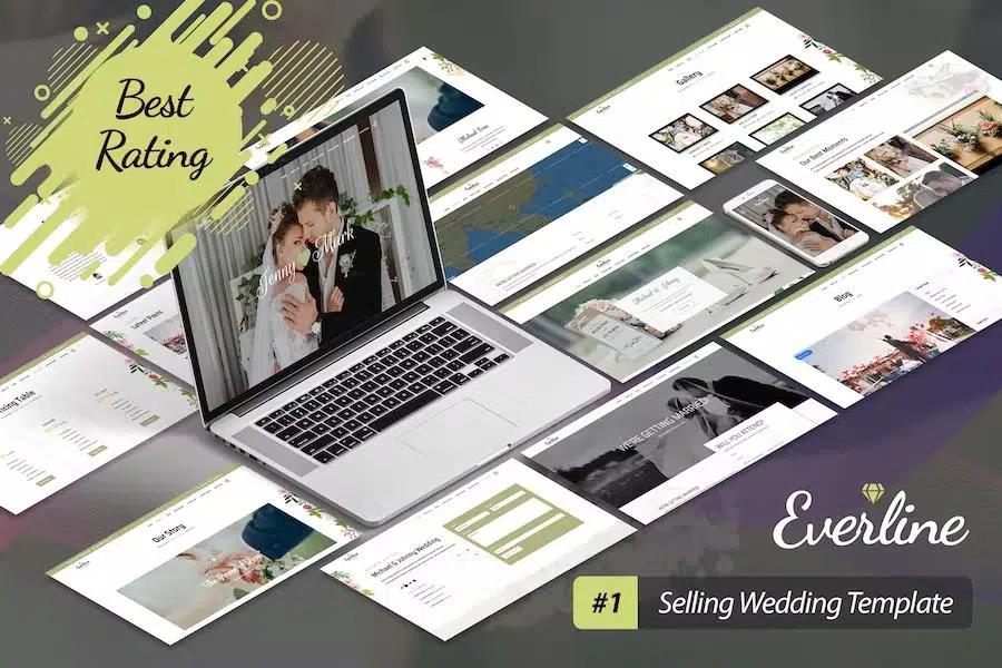 Everline – Wedding Event Joomla 4 Template