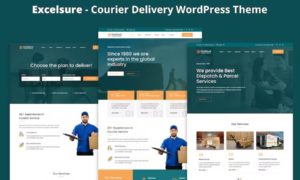 Excelsure – Courier Delivery WordPress Theme