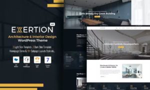 Exertion – Architecture & Interior Design WordPress Theme