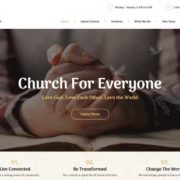 Faith & Hope – A Modern Church & Religion Non-Profit WordPress Theme