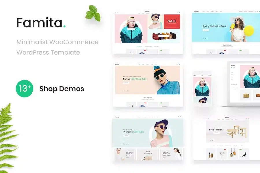 Famita – Minimalist WooCommerce WordPress Theme